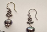 Misty Pearl Earrings