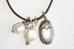 Pearly Hearts Necklace