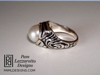 The Goddess Pearl Ring - Item #1266-R