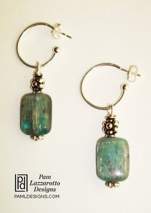 Sterling Kyanite Earrings - Item #1132-E