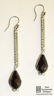 Sterling Crystal Earrings - Item #1294-E