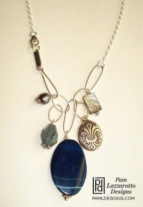 Adriatic Blue Necklace - Item #1394